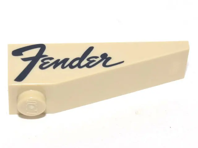 Tan Slope 18 4 x 1 with Black Fender Logo Pattern