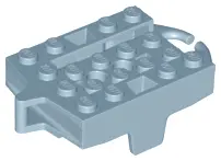 Sand Blue Vehicle, Base 4 x 5 Roller Coaster Car