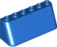 Blue Windscreen 2 x 6 x 2