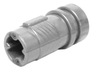 Flat Silver Large Figure Weapon, Lightsaber Hilt Half 2L with Axle Hole