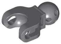 Dark Bluish Gray Hero Factory Arm / Leg with Ball Joint and Ball Socket, Short