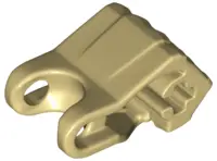 Tan Hero Factory Fist with Axle Hole - 4 Fingers
