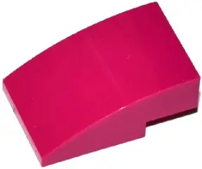 Magenta Slope, Curved 3 x 2