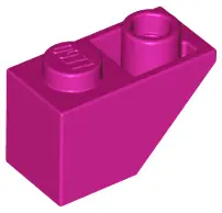 Magenta Slope, Inverted 45 2 x 1