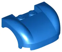 Blue Vehicle, Mudguard 3 x 4 x 1 1/3 Curved Fenders