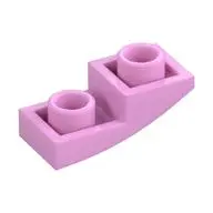 PLATE, W/ HALF BOW, INV. 1X2X2/3