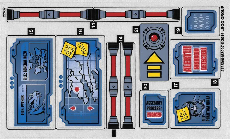 Sticker Sheet for Set 70596 - Sheet 2 (27359/6158007)