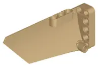 Dark Tan Technic, Panel Fairing #18 Large Smooth, Side B