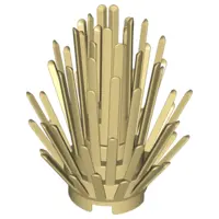 Tan Plant Prickly Bush 2 x 2 x 4