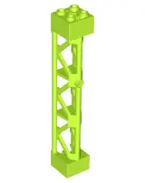 Lime Support 2 x 2 x 10 Girder Triangular Vertical - Type 4 - 3 Posts, 3 Sections