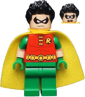 Robin - Molded Short Sleeves, Spiked Hair