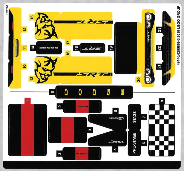 Sticker Sheet for Set 75893 - (49146/6255869)