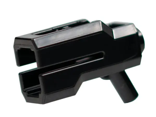 Black Minifigure, Weapon Bazooka, Mini Blaster / Shooter
