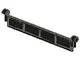 Black Garage Roller Door Section without Handle