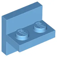 Medium Blue Bracket 2 x 2 - 1 x 2 Centered