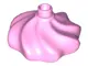 Bright Pink Duplo Cupcake Top with Swirl Icing and Stud