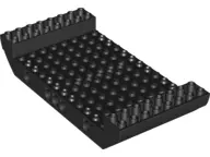 Black Boat, Hull Large Middle 8 x 16 x 2 1/3 with 5 Holes