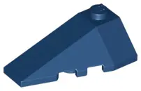 Dark Blue Wedge 4 x 2 Triple Left