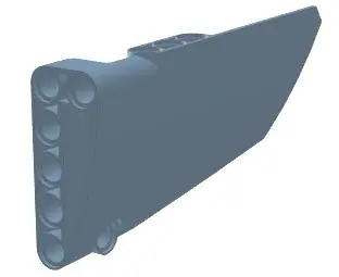 Sand Blue Technic, Panel Fairing #18 Large Smooth, Side B