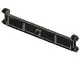 Black Garage Roller Door End Section with Handle