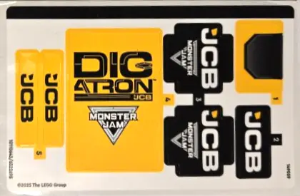 Sticker Sheet for Set 42199 - (10110643/6522695)