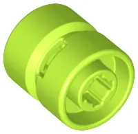 Lime Wheel 11mm D. x 12mm, Hole Notched for Wheels Holder Pin
