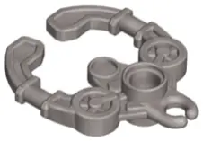 Flat Silver Hero Factory Weapon, Handcuff