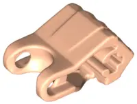Light Nougat Hero Factory Fist with Axle Hole - 4 Fingers