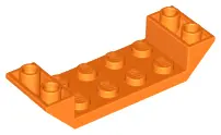 Orange Slope, Inverted 45 6 x 2 Double with 2 x 4 Cutout