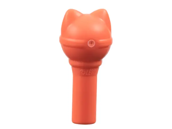 Coral Minifigure, Utensil Microphone with Cat Ears