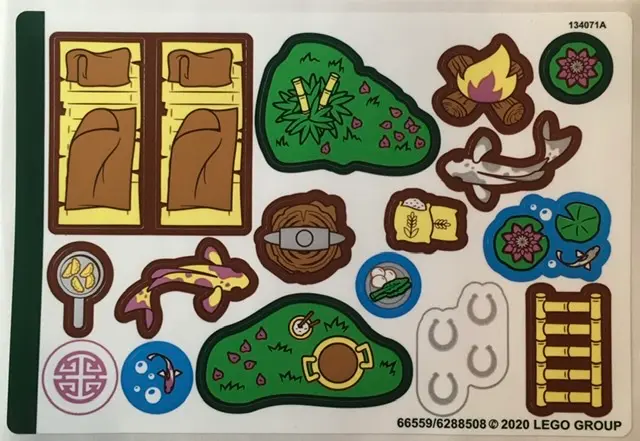Sticker Sheet for Set 43174, Sheet 2 - (66559/6288508)