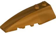 Metallic Gold Wedge 6 x 2 Left