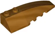 Metallic Gold Wedge 6 x 2 Right