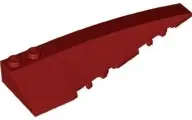Dark Red Wedge 10 x 3 Right