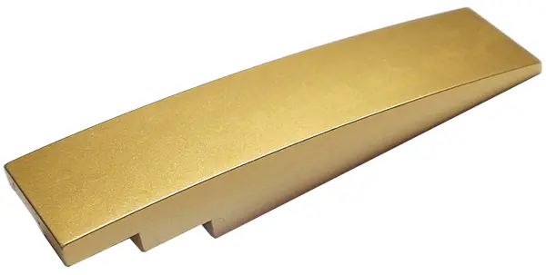 Metallic Gold Slope, Curved 8 x 2