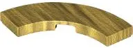 Gold Tile, Round Corner 3 x 3 Macaroni