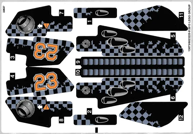 Sticker Sheet for Set 42002 - (13073/6023225)