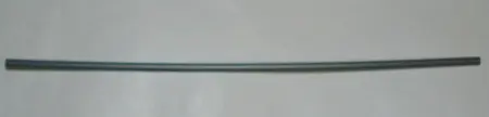 Flat Silver Hose, Rigid 3mm D. 23L / 18.4cm