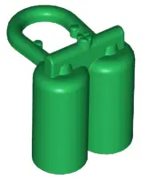Green Minifigure Air Tanks