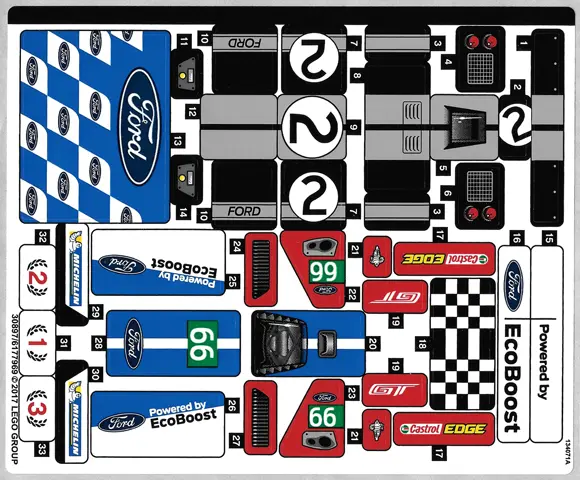 Sticker Sheet for Set 75881 - (30897/6177969)