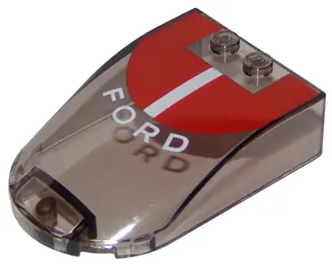 Trans-Brown Windscreen 6 x 4 x 1 1/3 Canopy Straight Sides with Ford GT Roof Pattern