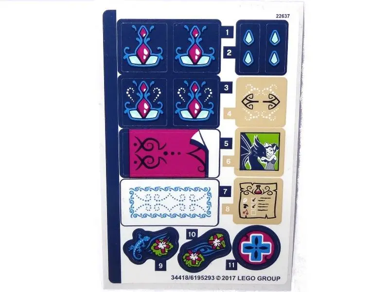 Sticker Sheet for Set 41187 - International Version - (34418/6195293)