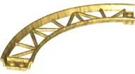 Pearl Gold Train, Track Roller Coaster Curve, 90 degrees