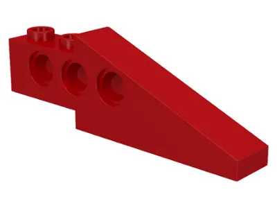 Red Technic Slope 6 x 1 x 1 2/3