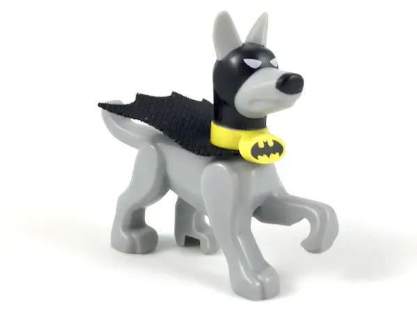 Light Bluish Gray Dog, Ace the Bat-Hound