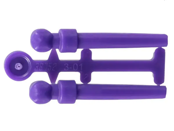 Dark Purple Minifigure, Utensil Wand, 2 on Sprue