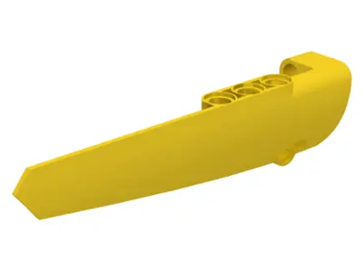 Yellow Technic, Panel Fairing # 5 Long Smooth, Side A