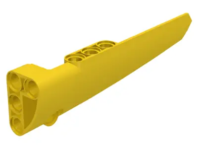 Yellow Technic, Panel Fairing # 6 Long Smooth, Side B