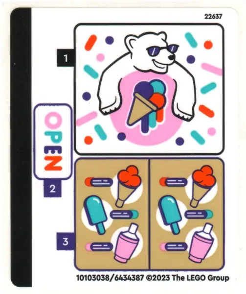 Sticker Sheet for Set 60363 - (10103038/6434387)