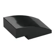 BRICK, W/ HALF BOW 2X3, W/ CUT